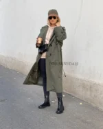 ترنچ کت یشمی‎‎