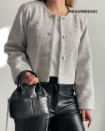 کراپ کت شانل milky - Image 14