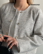 کراپ کت شانل milky - Image 2