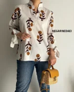 شومیز لینن زنانه