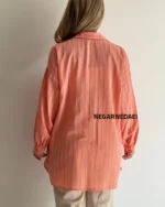 شومیز مانتویی fresh ( نارنجی)