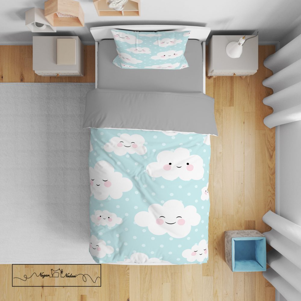 روتختی کودک طرح cloud design کد 260000 - Image 1