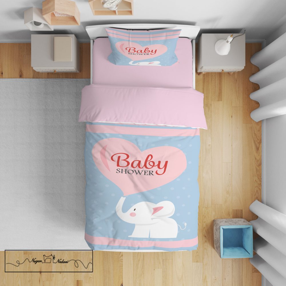 روتختی کودک طرح فیل کارتونی کد 200000 - Image 1