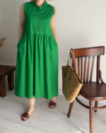 پیراهن Lily (سبز) - Image 4