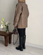 پالتوجناغی Cocoa قد کوتاه (نسکافه ای) - Image 5