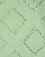 سرویس روتختی کاوری مینیمال طرح برجسته لوزی (سبز) - Image 4