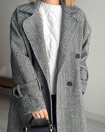 پالتوجناغی Cocoa قد بلند (سفیدمشکی) - Image 2