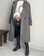 پالتوجناغی Cocoa قد بلند (سفیدمشکی) - Image 6