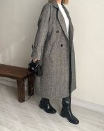 پالتوجناغی Cocoa قد بلند (سفیدمشکی) - Image 7