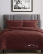 روتختی مینیمال کتان مخمل طرح لوزی - Image 7