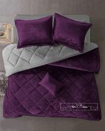 روتختی مینیمال مخمل طرح لوزی - Image 3