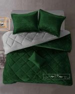 روتختی مینیمال مخمل طرح لوزی - Image 4