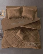 روتختی مینیمال مخمل طرح لوزی - Image 10