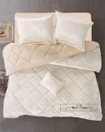 روتختی مینیمال مخمل طرح لوزی - Image 13