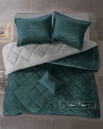 روتختی مینیمال مخمل طرح لوزی - Image 14