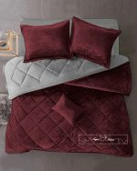 روتختی مینیمال مخمل طرح لوزی - Image 15