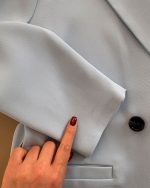 کت کرپ Royal (آبی) (اوتلت) - Image 3