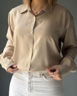 شومیز She (کرم) - Image 4