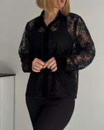شومیز Lidia (مشکی)