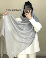 شال طوسی خالدار 1 ( اوتلت ) - Image 4