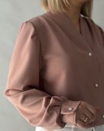 شومیز Lady (کرم صورتی) - Image 3