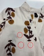 شومیز لینن flower (اوتلت) - Image 3