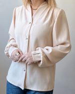 شومیز Lady (کرم) - Image 2